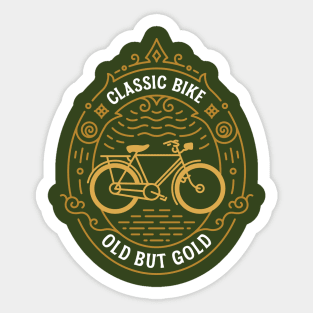 Classic Bike 1 Sticker